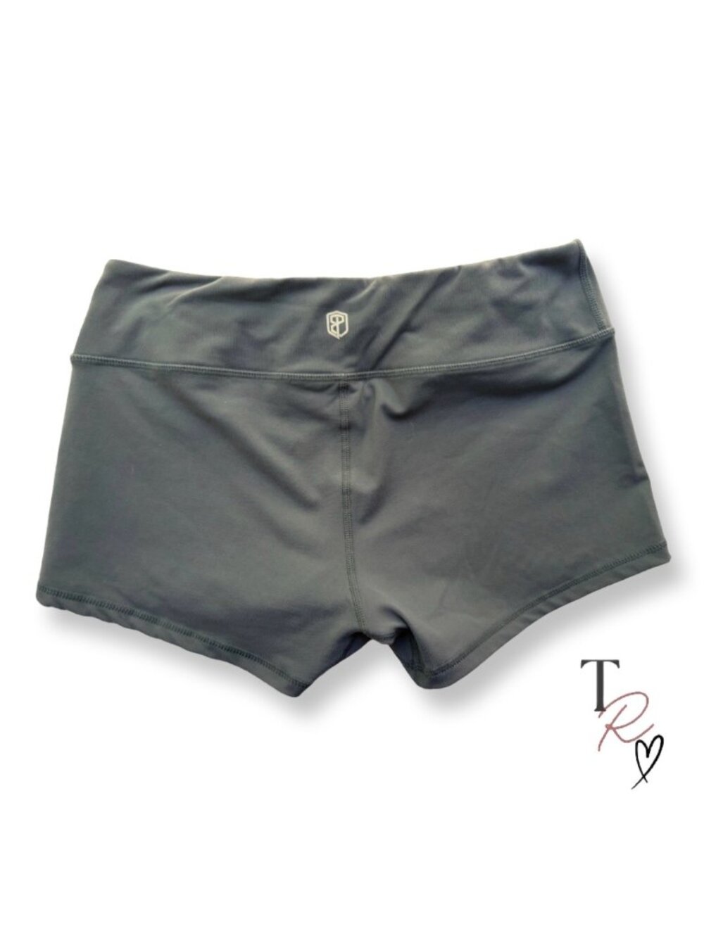 Born Primitive Gray Compression Booty CrossFit Gym Shorts Size Medium
